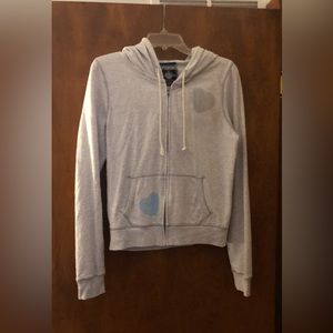 Vs PINK Peace and Love Zip up Hoodie size L